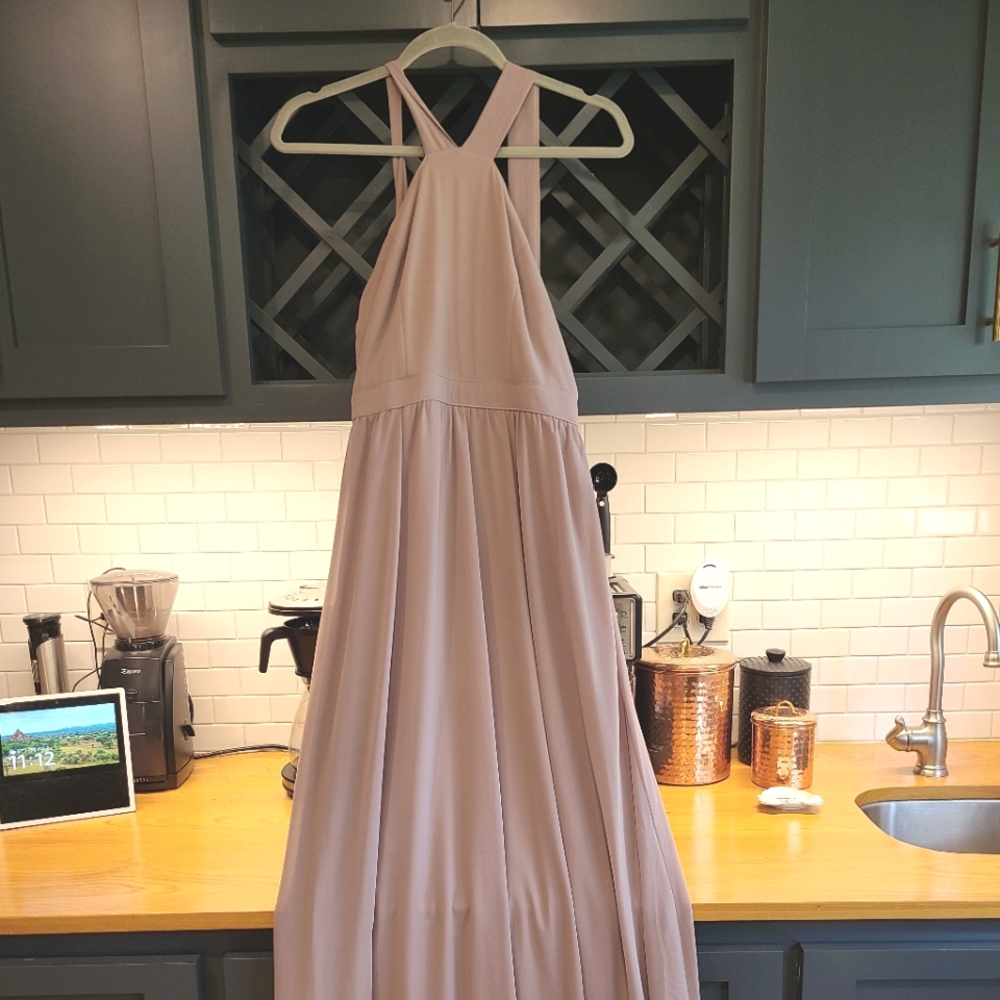 Lulu's Mauve Bridesmaid Dress
